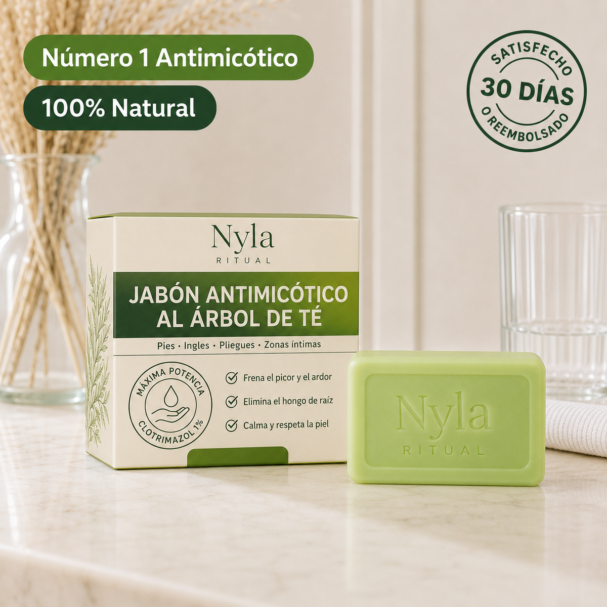 Nyla® Jabón Antimicótico Purificante